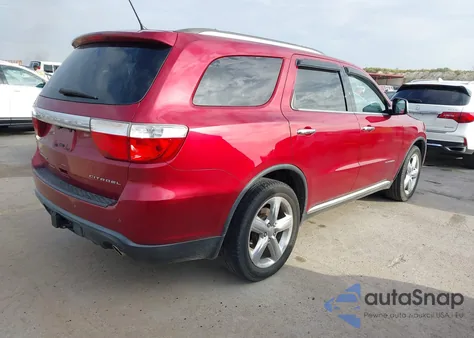 2013 Dodge Durango Citadel из США, поврежденный, VIN 1C4SDHET8DC678255